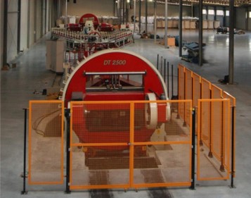 drum twister hattı assembling and armouring line