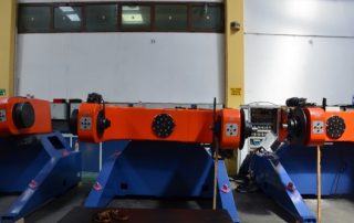 drum twister hattı assembling and armouring line